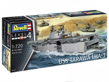 Набор для сборки Revell (Ревел) -Универсальный десантный корабль типа Тарава LHA-1  #1