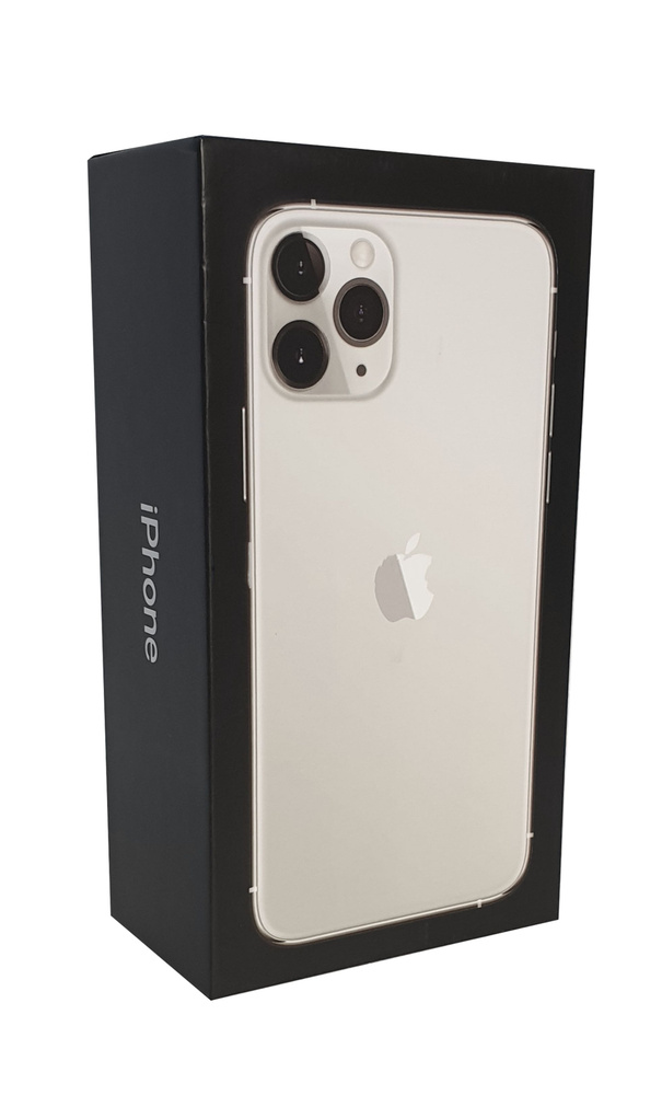 Коробка iPhone 11 Pro Silver (Серебристый), Муляж, Сувенирная продукция  #1