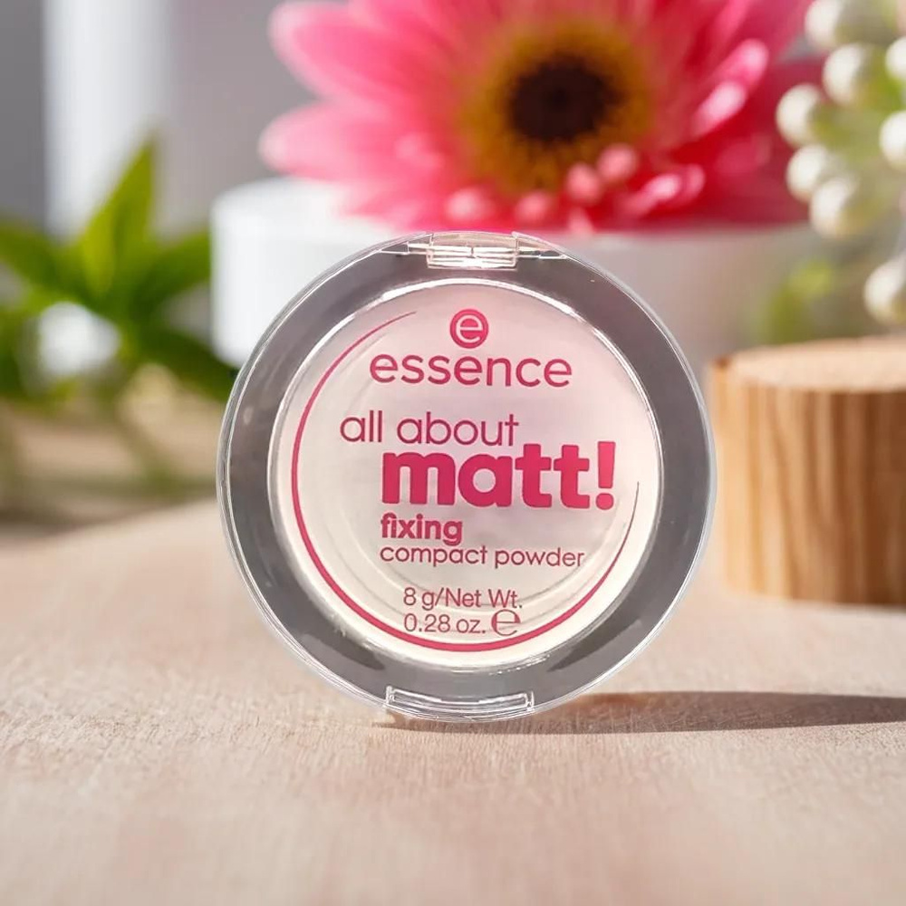 Пудра компактная для лица ESSENCE ALL ABOUT MATT! #1