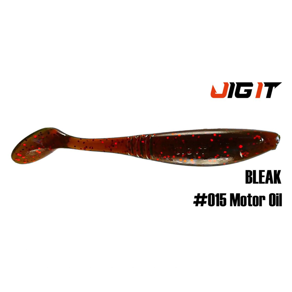 Приманка Силиконовая Jig It Bleak 3.4" 015 Squid (8 шт.) #1