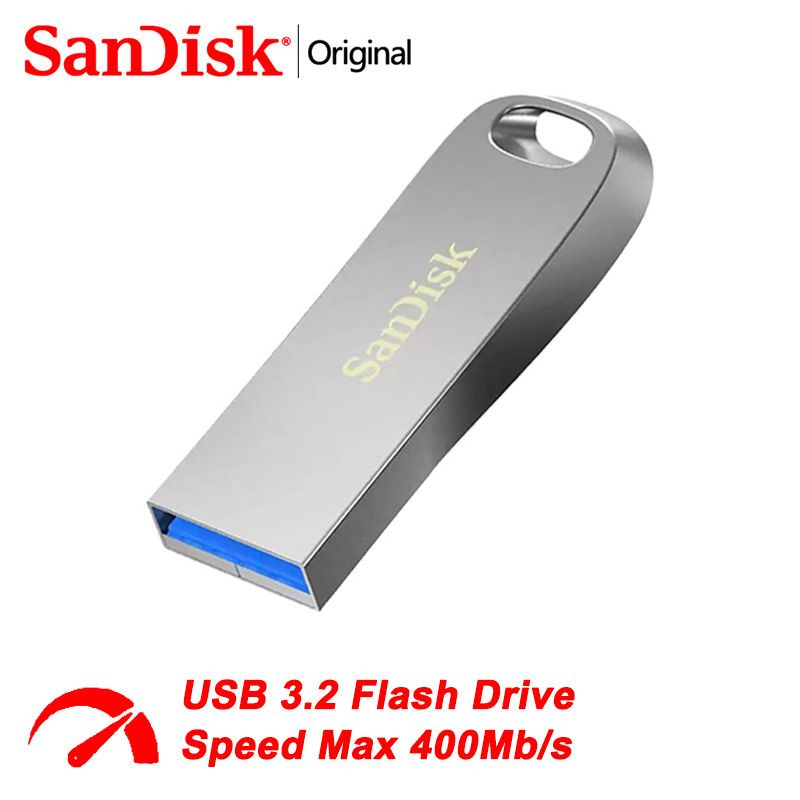 SanDisk USB-флеш-накопитель Ultra Luxe SDCZ74-512G 512 ГБ, кремовый #1