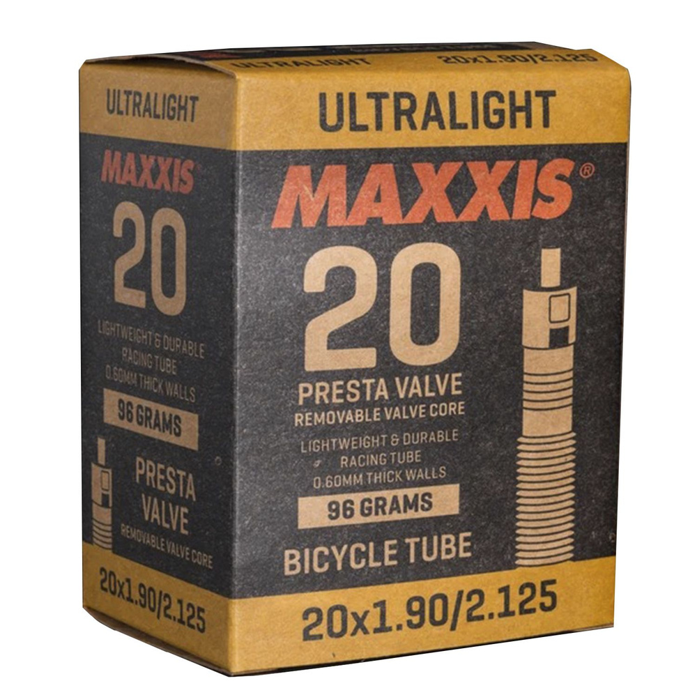 Велокамера Maxxis Ultralight 20X1.90/2.125 0.6Mm Велониппель (Б/Р) #1