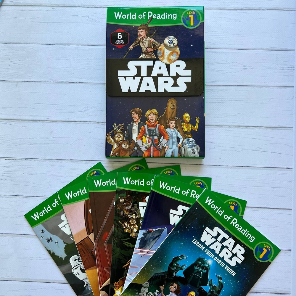 Star Wars World of Reading Детские книги на Английском языке (Английский язык)  #1