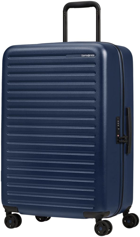 Чемодан Samsonite Stackd 55 см, 35 л, темно-синий #1