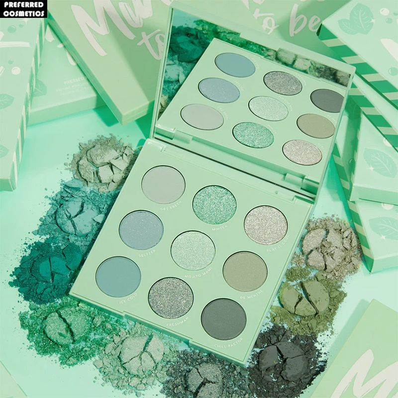 Colourpop - 9-цветная палитра теней для век - Mint To Be #1