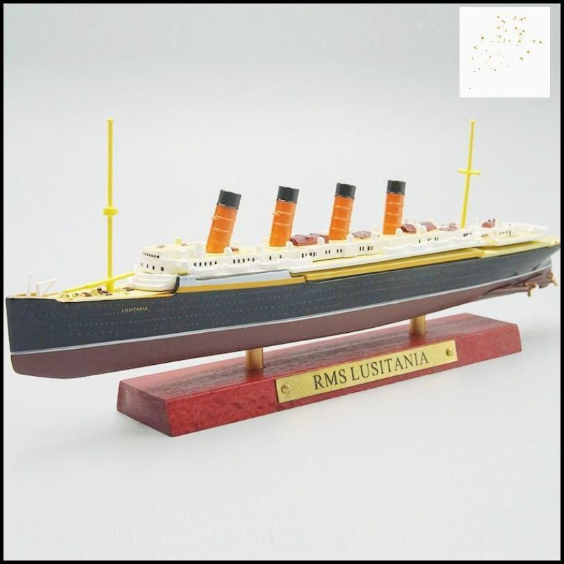 1:1250 Литой корабль модель игрушка RMS Lusitania Cruiser океанский лайнер  #1