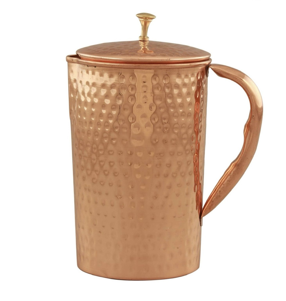 Shekhor Медный кувшин Хамер № 6 для настаивания воды Индия Шехор Copper jug SKH12 2 л  #1