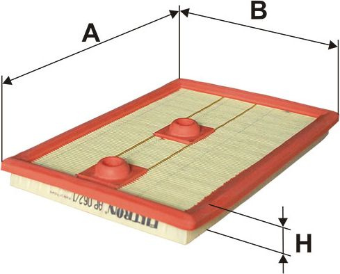 Фильтр воздушный Filtron AP 062/1 для AUDI A3, Volkswagen GOLF #1