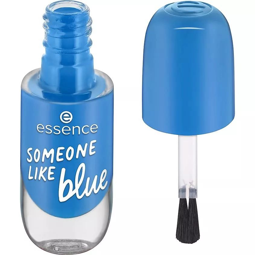 ESSENCE Лак для ногтей Gel Nail Colour № 51 Someone Like Blue, 8 мл #1