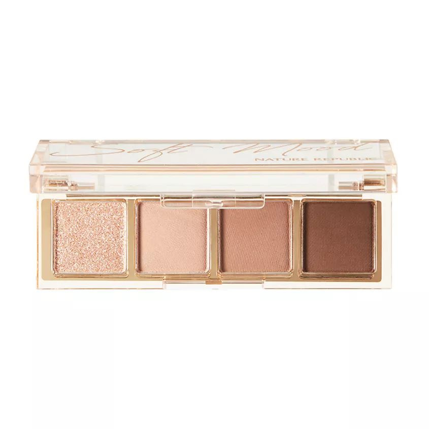 NATURE REPUBLIC Тени для век DAILY BASIC PALETTE № 06 Soft Brown, 2.6 г #1