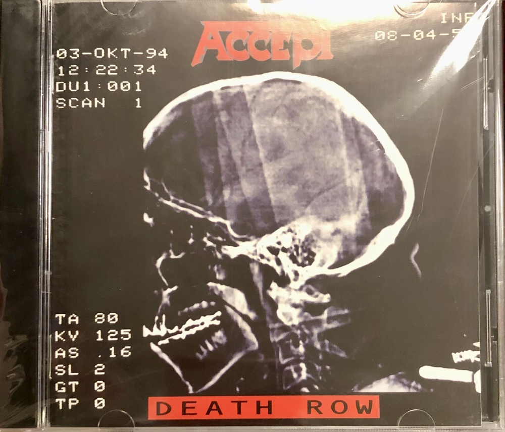 Accept - Death Row . CD. Лицензия! #1