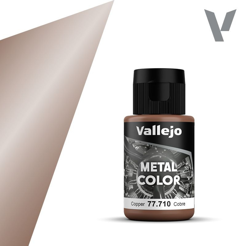 Краска для сборных Vallejo серии Metal Color - Copper, металлик (32 мл)  #1