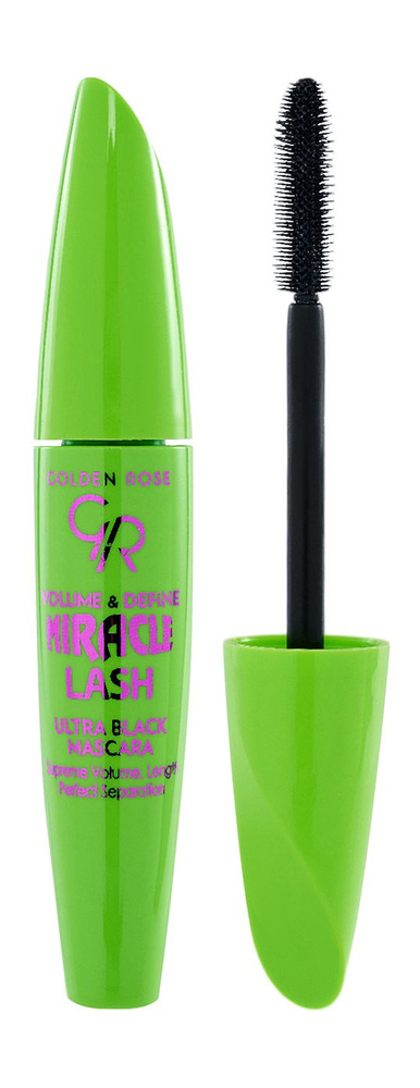 GOLDEN ROSE Тушь для ресниц Volume & Define Miracle Lash Ultra Black Mascara, 9 мл #1