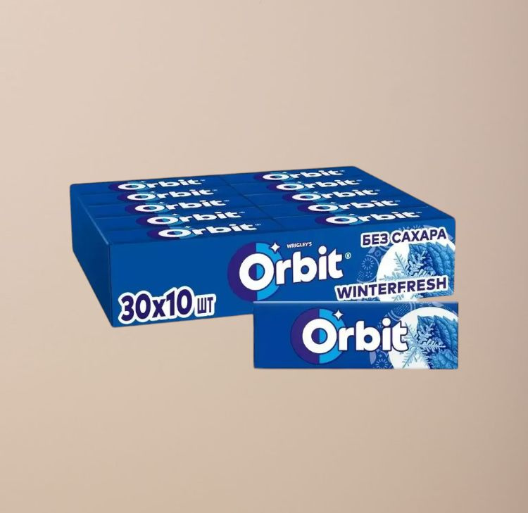 Жевательная резинка Orbit WINTERFRESH 13.6г 30шт #1