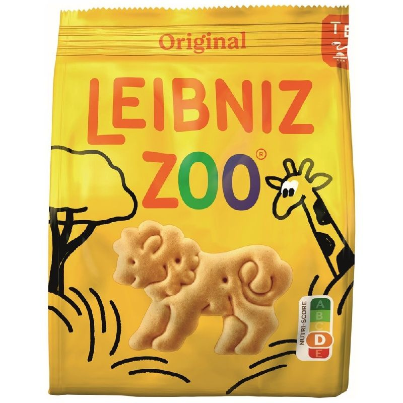 Печенье BAHLSEN LEIBNIZ ZOO ORIGINAL сливочное с фигурками животных 100г  #1