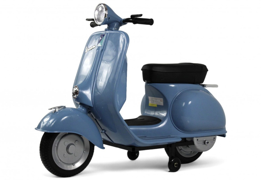 Детский электроскутер RiverToys VESPA (M888MM) синий #1