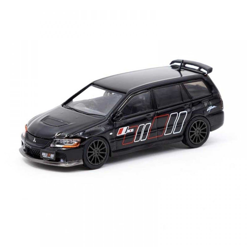 Машинка Tarmac Works 1/64 Mitsubishi Lancer Evolution Wagon Ralliart Diecast Scale Model Car #1