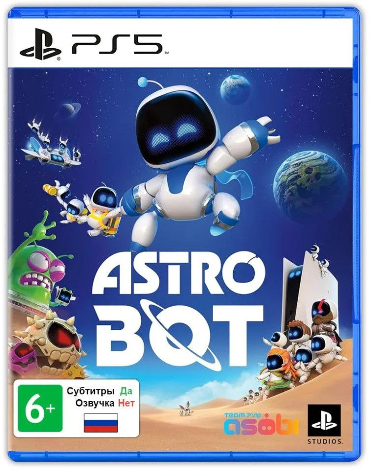 Игра Игра Astro Bot (PS5) (PlayStation 5, Русские субтитры) #1