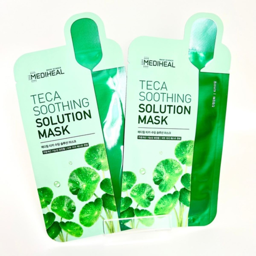 Mediheal Тканевая успокаивающая маска (2шт)Tega Soothing Solution Mask #1