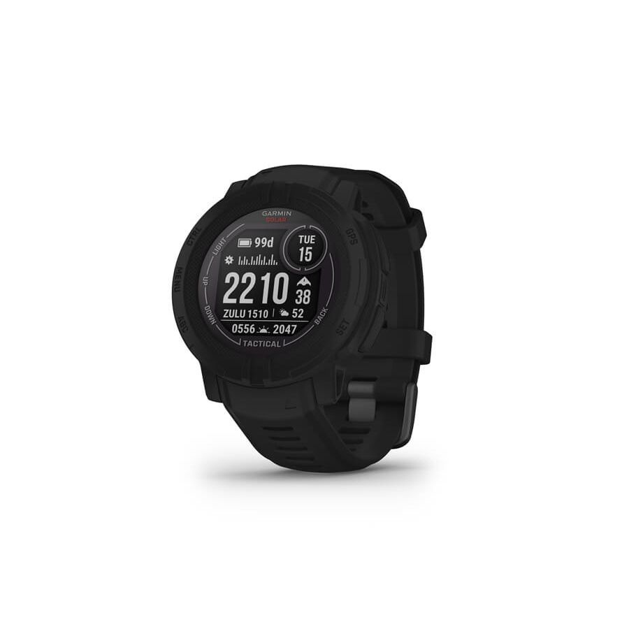 Умные часы Garmin Instinct 2 Solar Tactical, черные #1