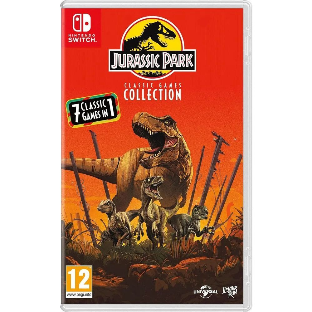 Игра Jurassic Park Classic Games Collection (Limited Run) (Nintendo Switch, Английская версия)  #1