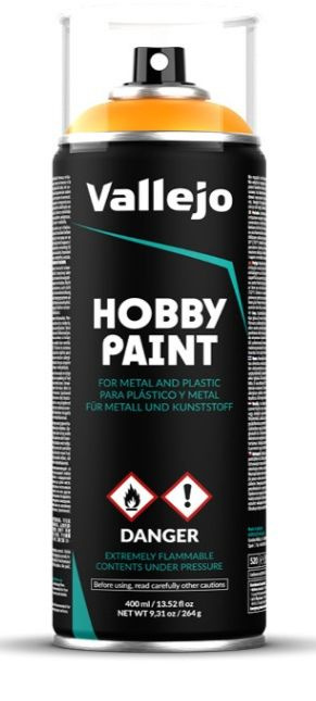 Аэрозольная грунтовка Vallejo серии Aerosol - Sun Yellow (400 мл) #1