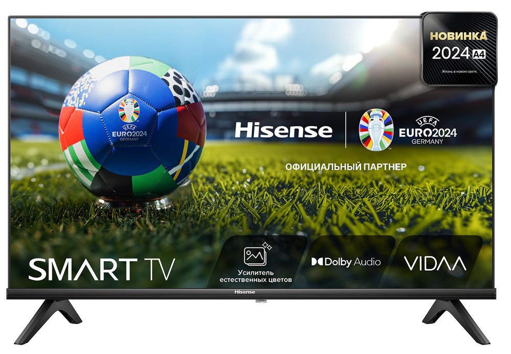 Hisense Телевизор 40A4N 40" Full HD, черный #1