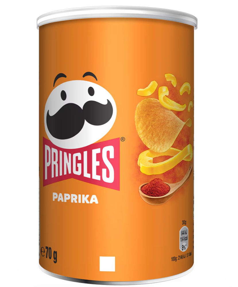 Чипсы Pringles Paprika 3 шт. по 70г. #1