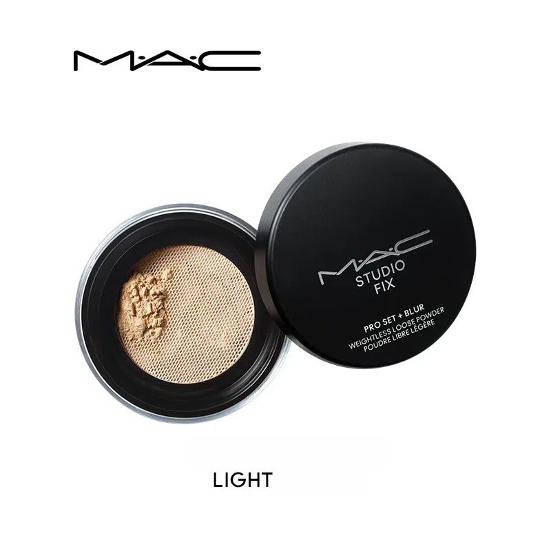 MAC STUDIO FIX PRO SET +BLUR WEIGHTLESS LOOSE POWDER POUDRE LIBRE LEGERE Рассыпчатая пудра для макияжа #1