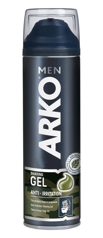 Гель для бритья Arko Men Anti-Irritation против раздражения, 200мл #1