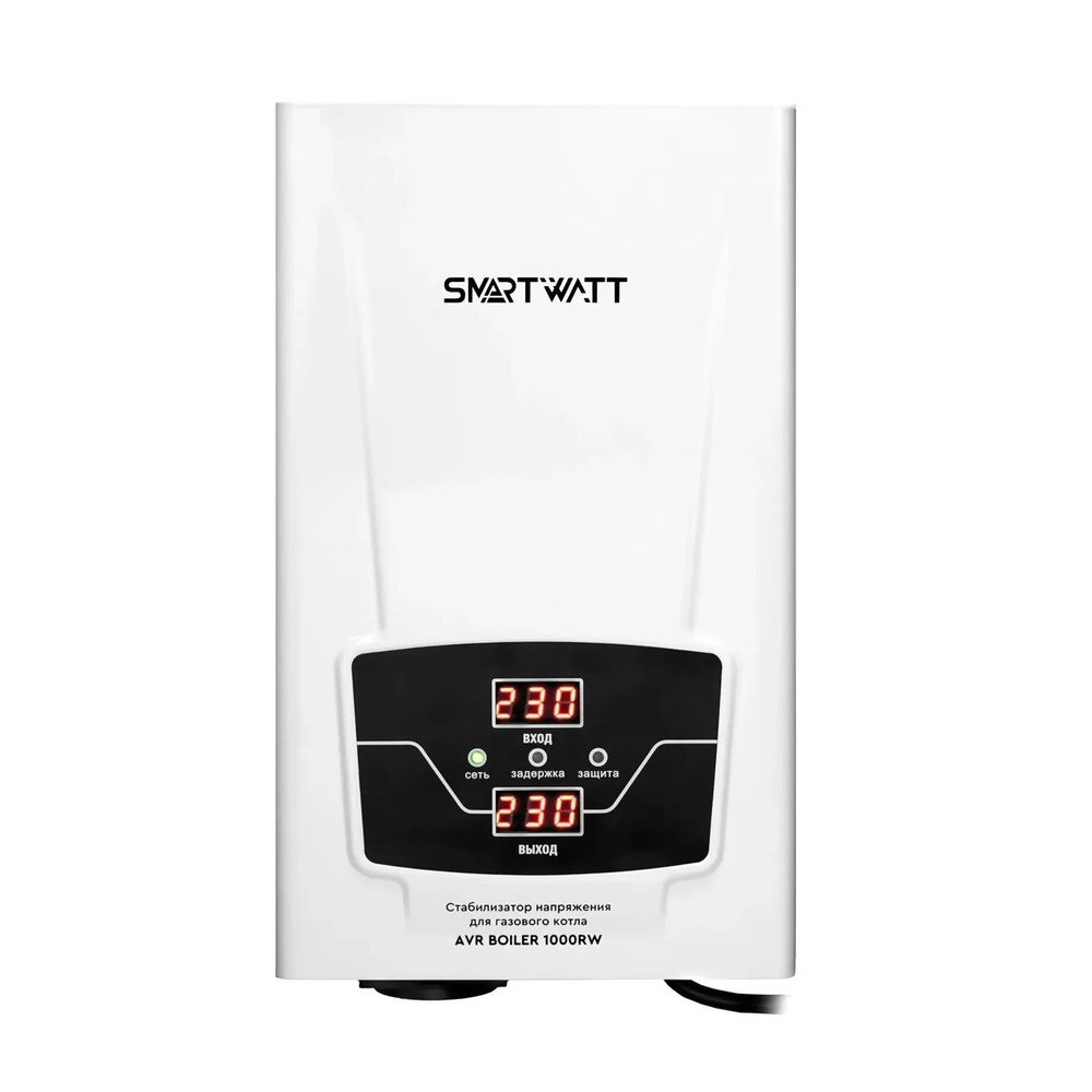 Стабилизатор напряжения Smartwatt AVR Boiler 1000RW 220Вт 1000ВА белый 4512020020003  #1