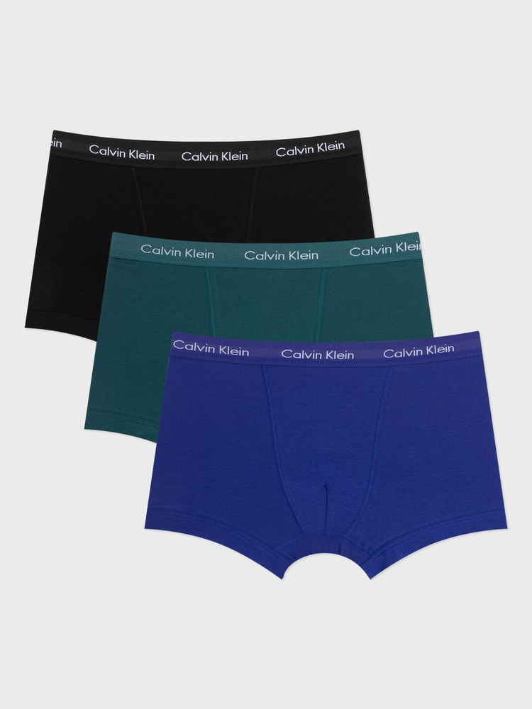 Комплект трусов транки Calvin Klein Underwear, 3 шт #1