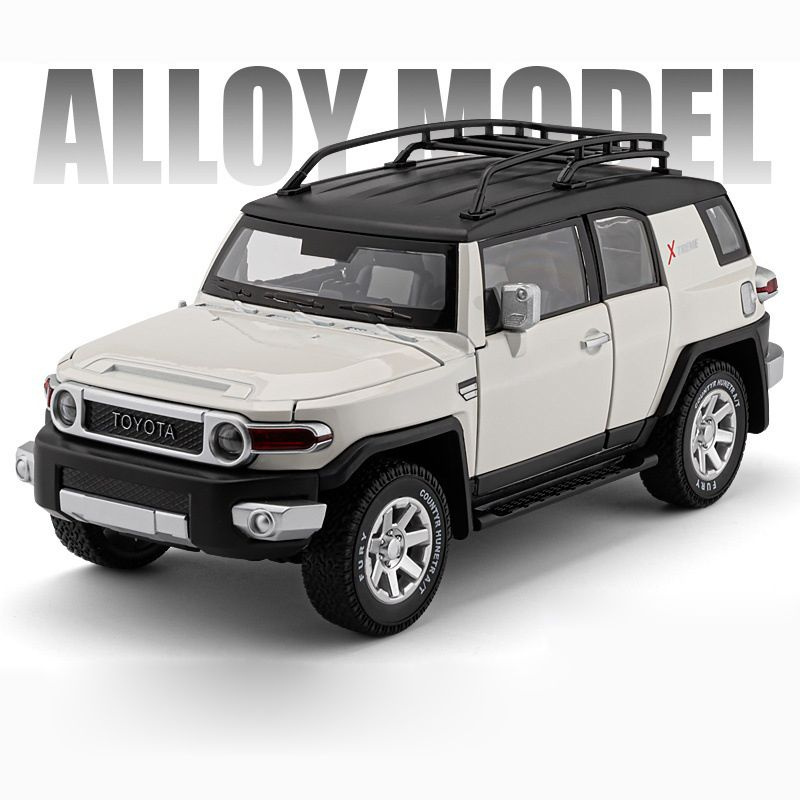 Машинка металлическая Тойота FJ CRUISER (1/24)инерционная с открывающимися дверьми, капотом и багажникомсо #1