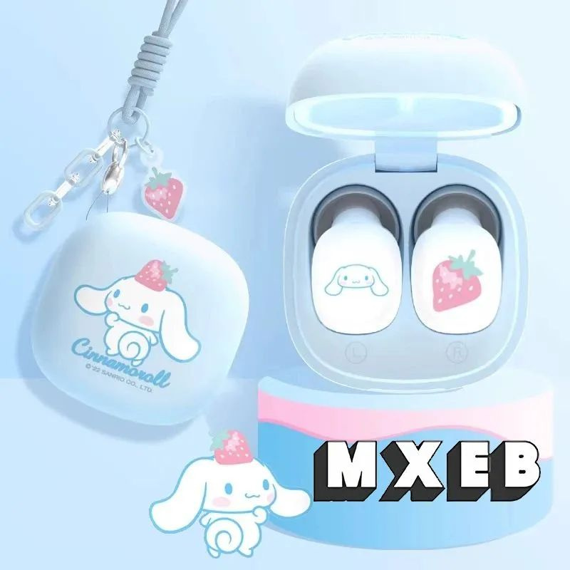 Sanrio беспроводные наушники корица Cinnamoroll Наушники Bluetooth от Санрио  #1