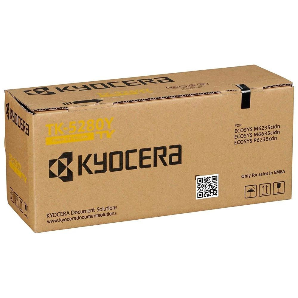 Картридж Kyocera TK-5280Y (1T02TWANL0) для Kyocera Ecosys M6235cidn/ M6635cidn/ P6235cdn, yellow, 11000 #1