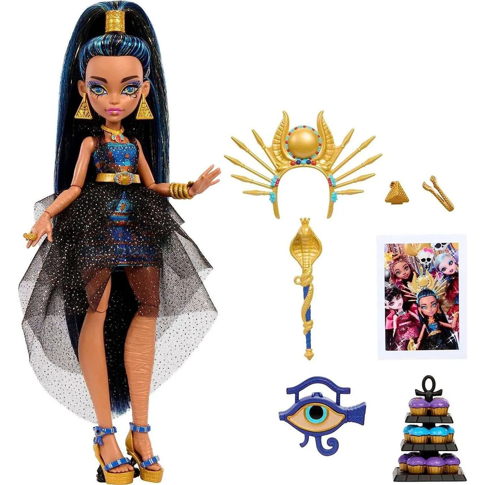 Кукла Monster High Series Monster Ball Cleo HNF70 #1