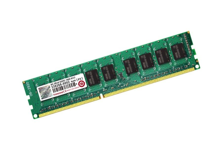 Transcend Оперативная память для серверов ECC (но не Reg) DDR3 PC12800 1600Mhz 1x8 ГБ (Модель TS1GLK72V6H) #1