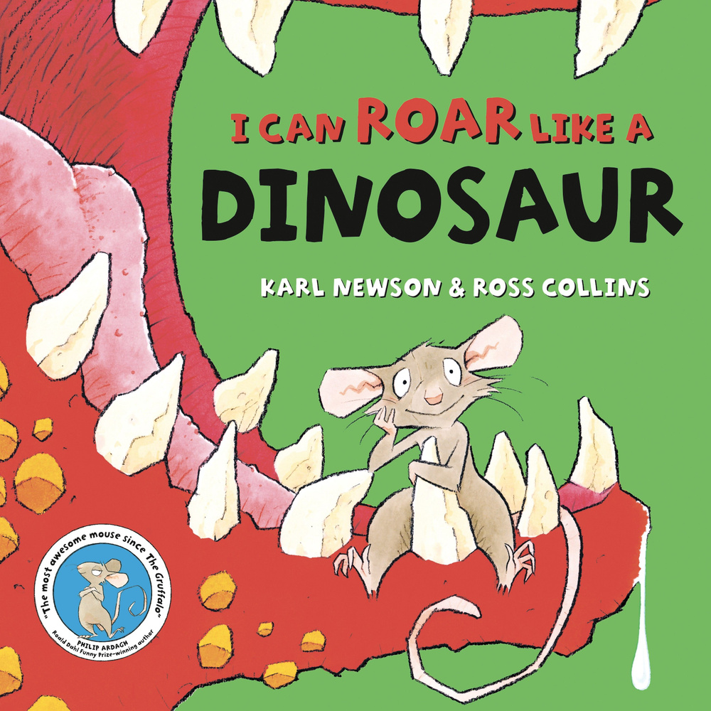 I Can Roar Like a Dinosaur / Книга на Английском #1