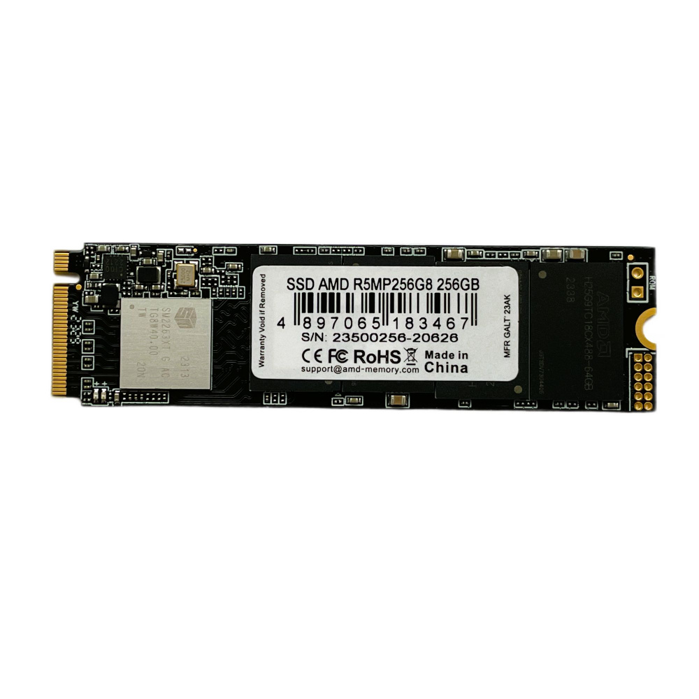 AMD 256 ГБ Внутренний SSD-диск Radeon R5 M.2 2280 PCIe Gen3x4 NVMe (R5MP256G8) #1