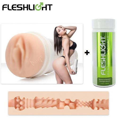 Fleshlight Набор мастурбатор - Abella Danger Danger (вагина) + восстанавливающий порошок для киберкожи #1