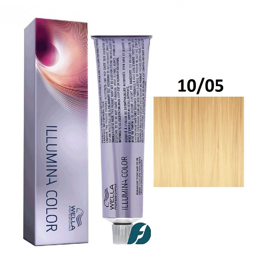 Wella Professionals Illumina Color 10/05 Крем-краска для волос - Яркий блонд натуральный махагоновый, #1