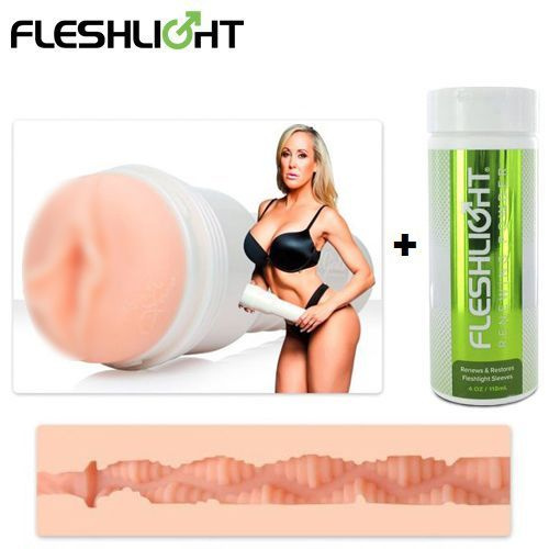 Fleshlight Набор мастурбатор - Brandi Love Heartthrob (вагина) + восстанавливающий порошок для киберкожи #1