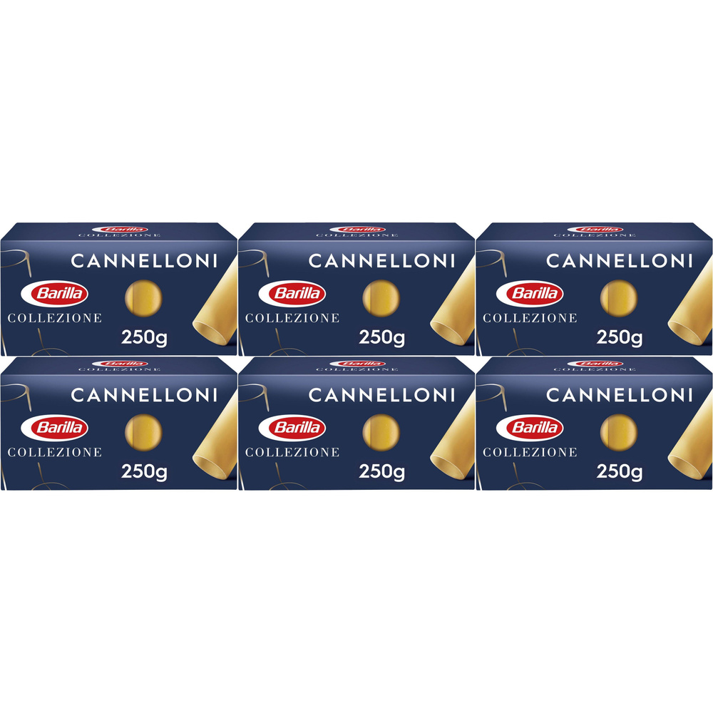 Макаронные изделия Barilla Cannelloni 250 г, набор: 6 штук #1