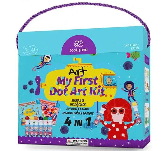 Tookyland Набор 4 в 1 My First Dot Art Kit #1