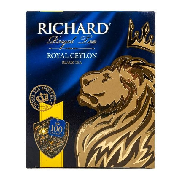 Чай черный Richard Royal Ceylon 100пак - 3 шт. #1