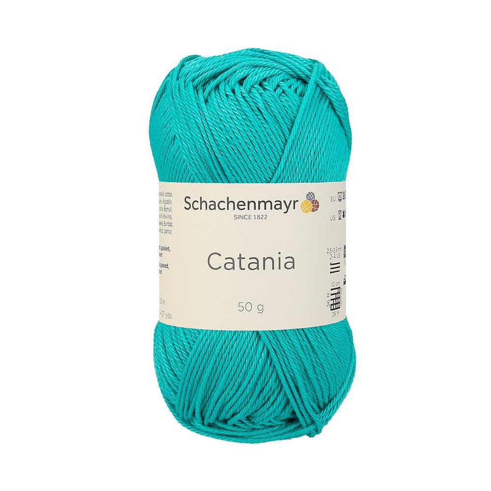 Catania /Катания/ пряжа Schachenmayr Originals, 100% хлопок, 50г/125м, арт. 9801210 цвет 00253, jade #1