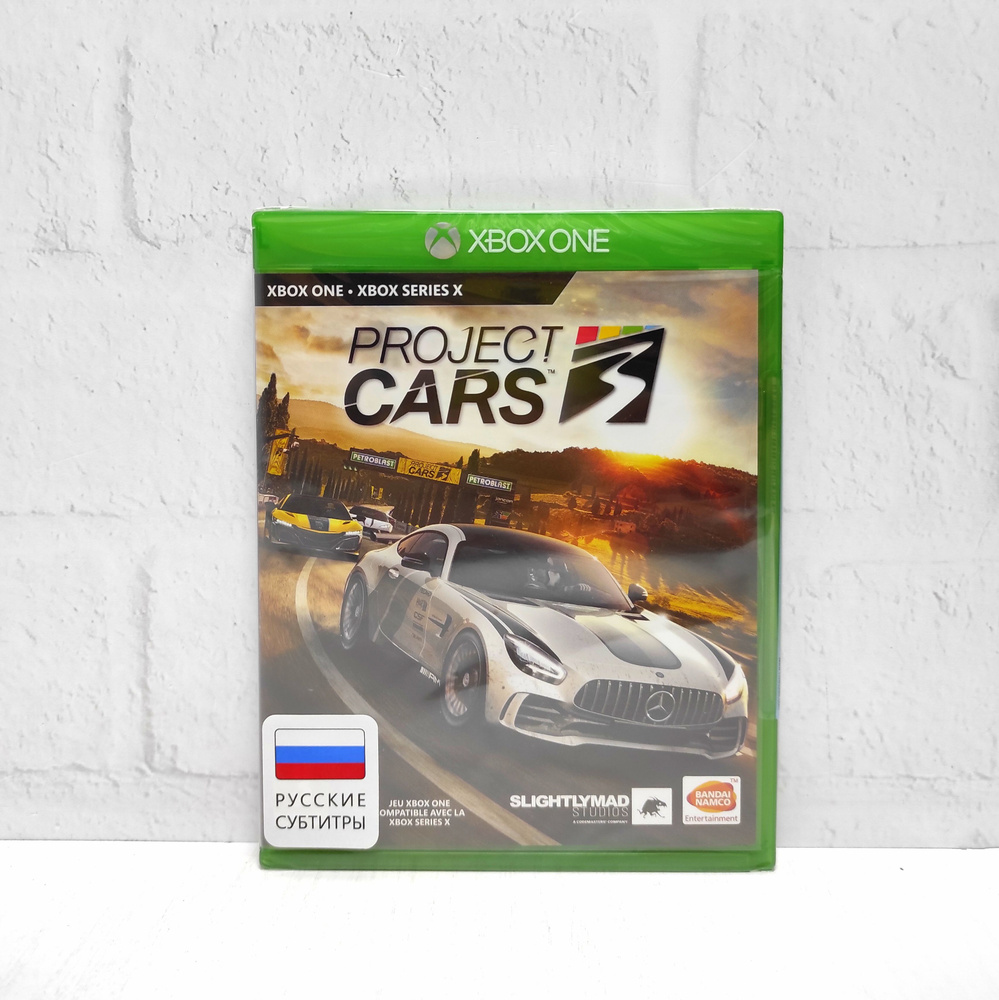 Project Cars 3 Русские субтитры Видеоигра на диске Xbox One / Series #1