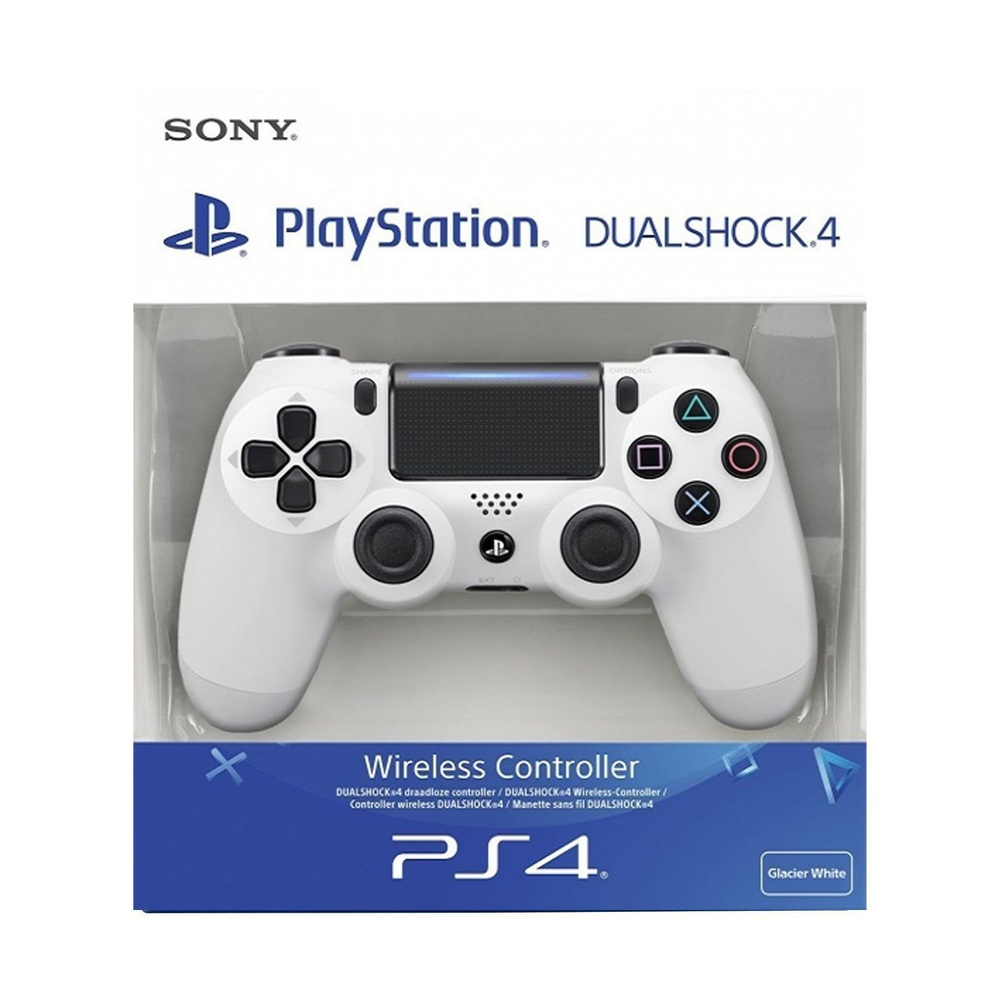 Геймпад Sony Dualshock 4 Wireless Controller PS4 v2 CUH-ZCT2E Glacier White Белый. Товар уцененный  #1