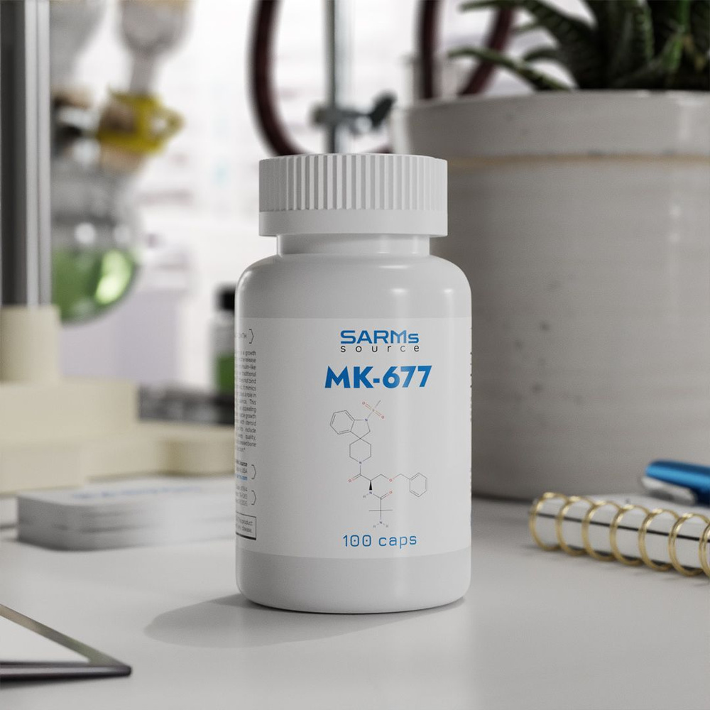 MK-677 ibutamoren ибутаморен 25 mg 100 капсул "Boost Growth Naturally" SARMS Source #1