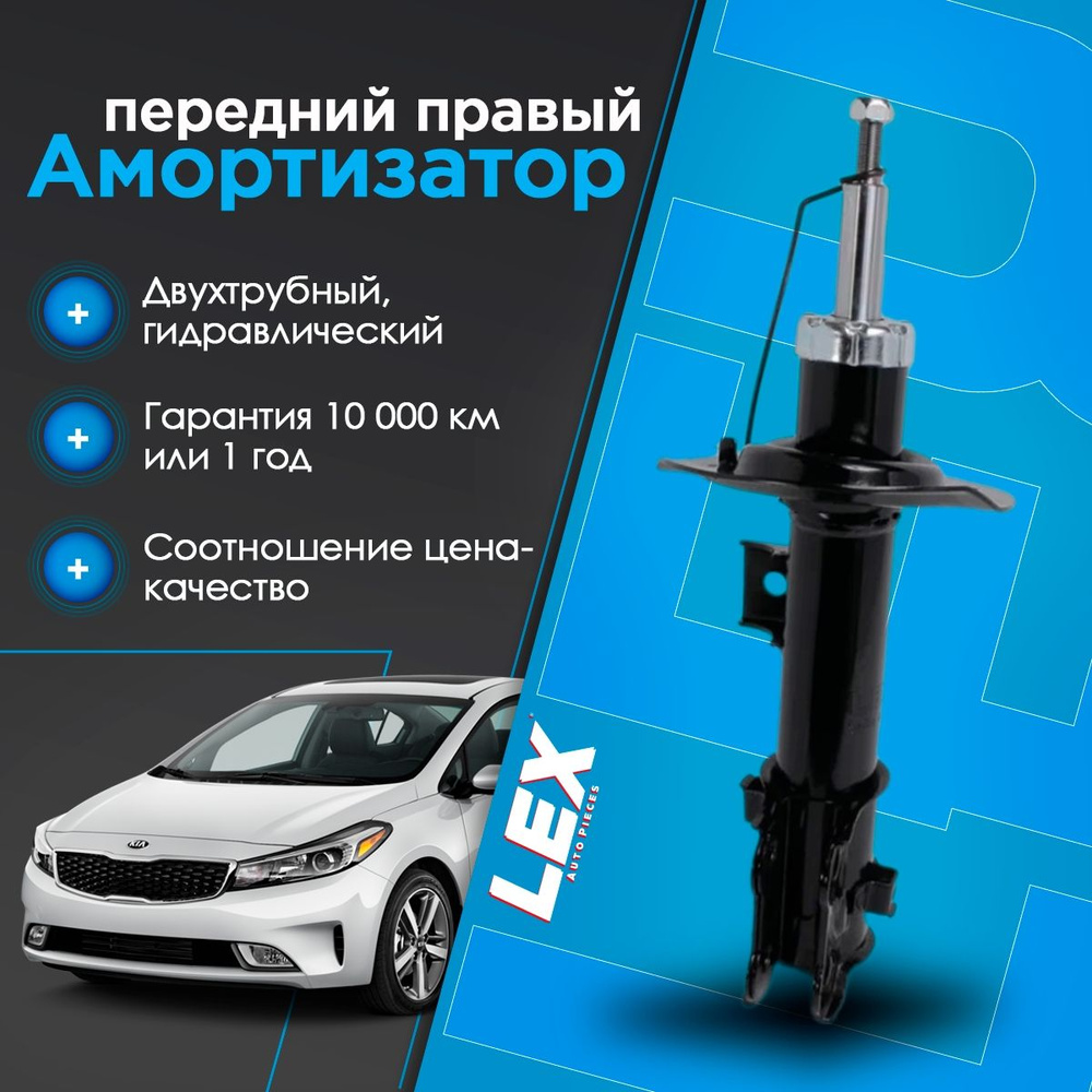 Амортизатор передний газомасляный правый KIA Cerato 3 12- #1